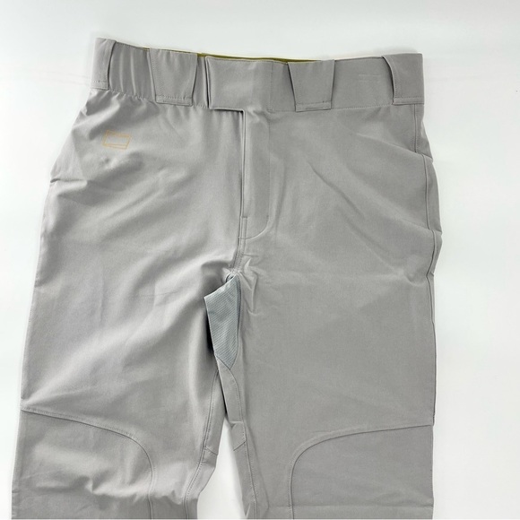 NWOT Men’s Rawlings Gold Collection Performance Baseball Pants Dry Fit XL Grey - Picture 8 of 16